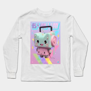 MISTER EQUIPMENT CASE - AUDIO THINGYS COLLECTION | Anime Manga Kawaii Music Mascot Pop Art Design | PROUD OTAKU Long Sleeve T-Shirt